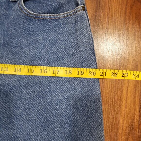 Ladies' L.L. Bean Double L Relaxed Fit Jeans, Size 12 Tall, EUC       HOST PICK - Picture 9 of 14